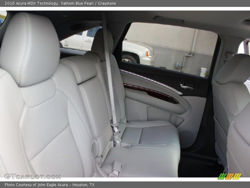 Fathom Blue Pearl / Graystone 2016 Acura MDX Technology