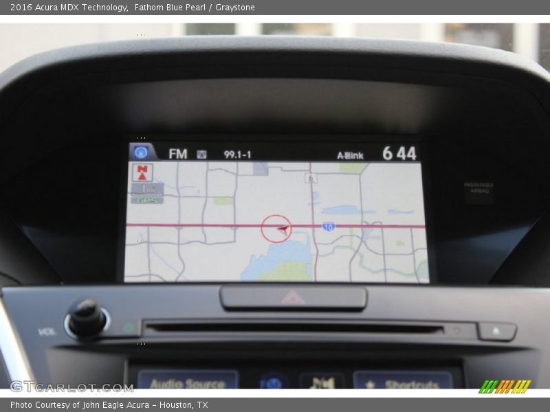 Fathom Blue Pearl / Graystone 2016 Acura MDX Technology