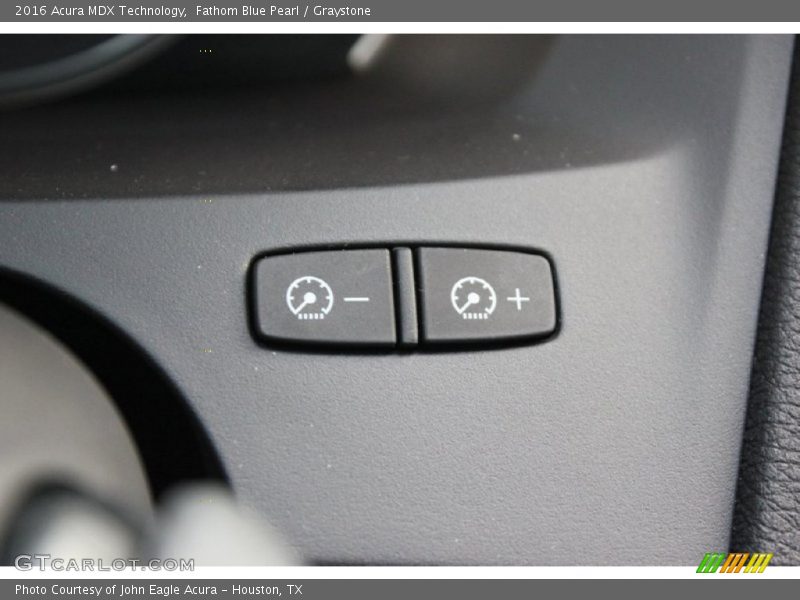 Fathom Blue Pearl / Graystone 2016 Acura MDX Technology
