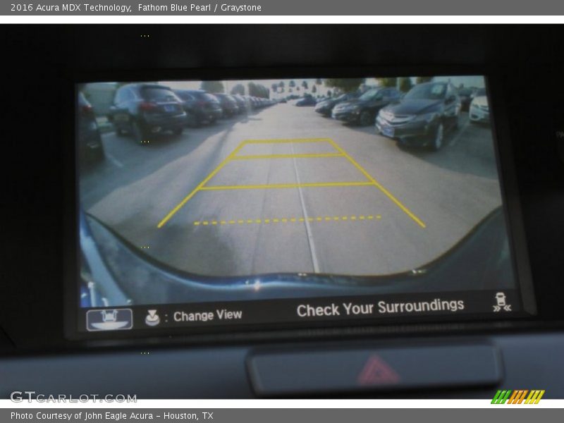 Fathom Blue Pearl / Graystone 2016 Acura MDX Technology