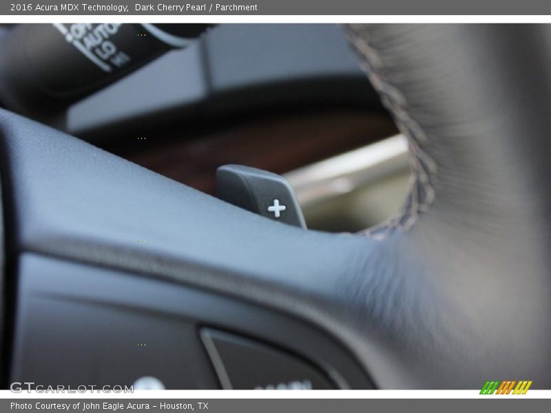 Dark Cherry Pearl / Parchment 2016 Acura MDX Technology