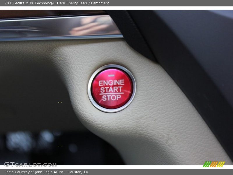 Dark Cherry Pearl / Parchment 2016 Acura MDX Technology