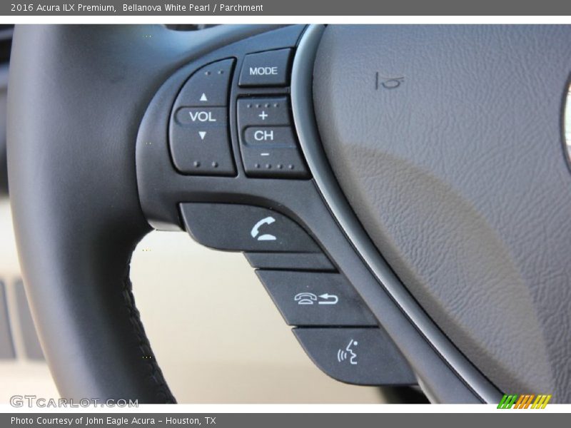 Bellanova White Pearl / Parchment 2016 Acura ILX Premium