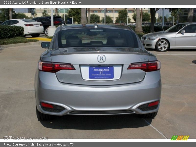 Slate Silver Metallic / Ebony 2016 Acura ILX Premium