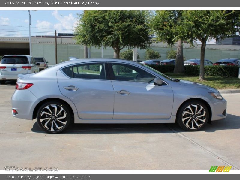 Slate Silver Metallic / Ebony 2016 Acura ILX Premium