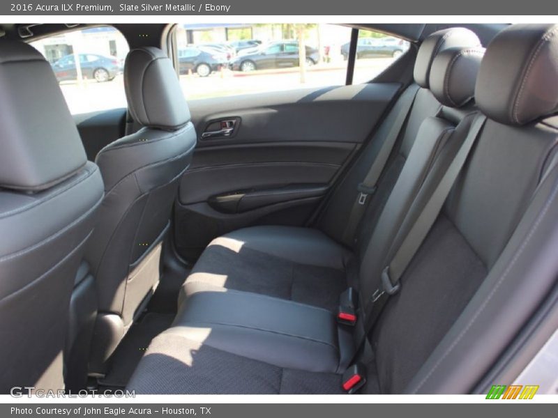 Slate Silver Metallic / Ebony 2016 Acura ILX Premium