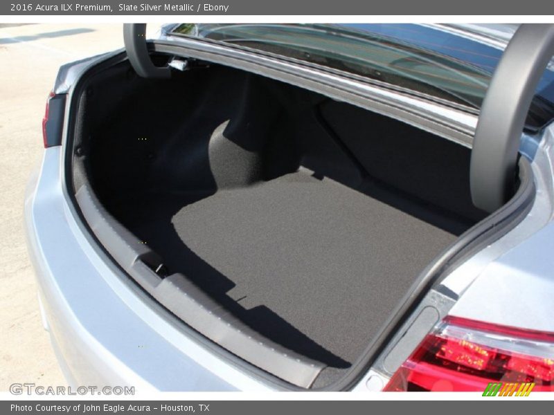 Slate Silver Metallic / Ebony 2016 Acura ILX Premium