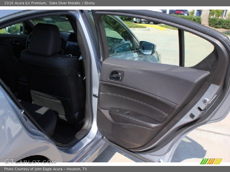 Slate Silver Metallic / Ebony 2016 Acura ILX Premium
