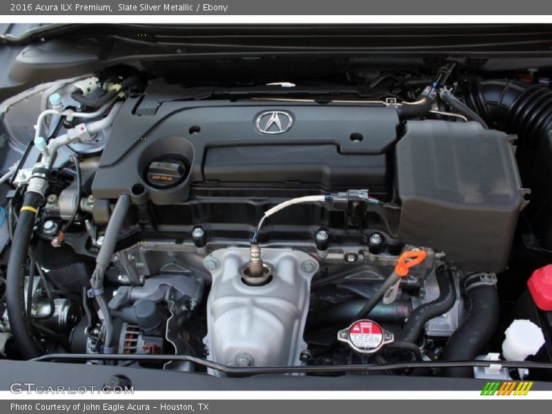 Slate Silver Metallic / Ebony 2016 Acura ILX Premium
