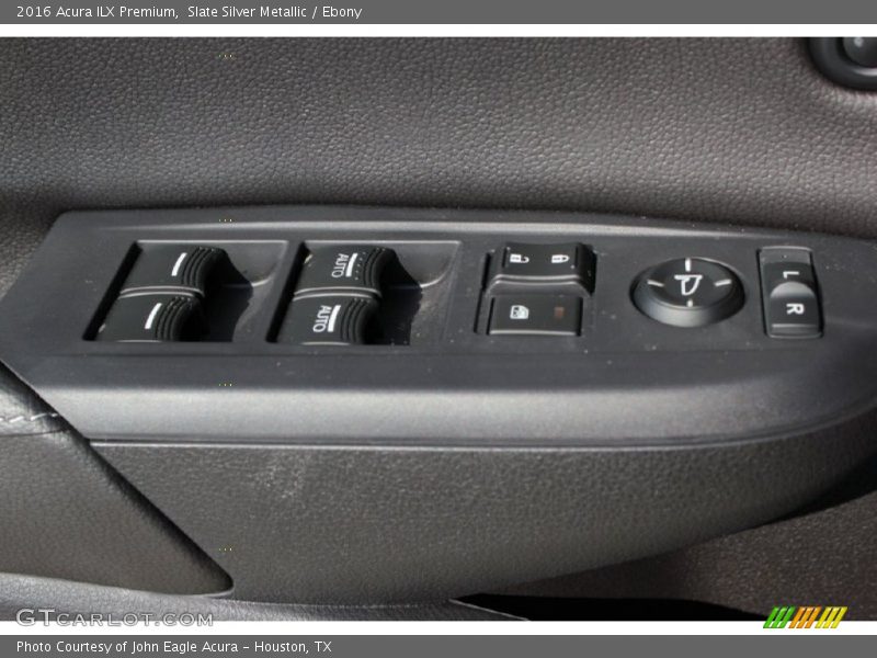 Slate Silver Metallic / Ebony 2016 Acura ILX Premium