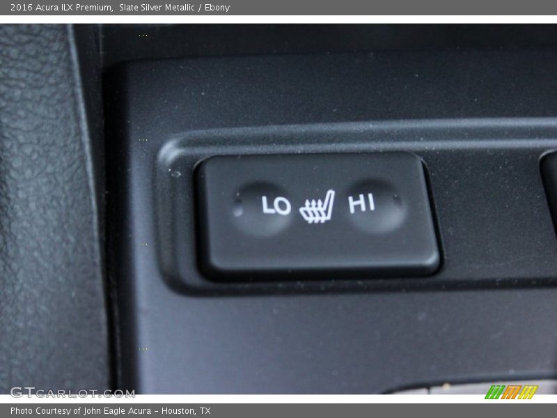Slate Silver Metallic / Ebony 2016 Acura ILX Premium