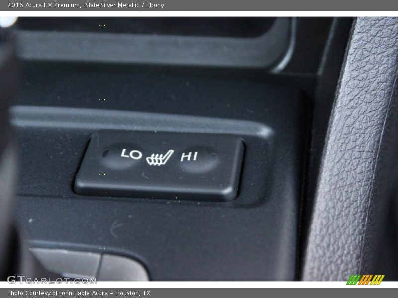 Slate Silver Metallic / Ebony 2016 Acura ILX Premium