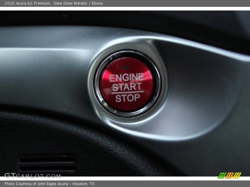 Slate Silver Metallic / Ebony 2016 Acura ILX Premium