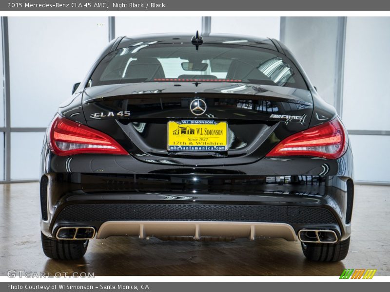 Night Black / Black 2015 Mercedes-Benz CLA 45 AMG