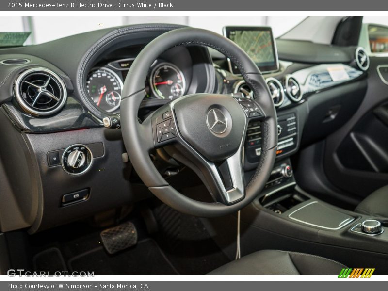 Cirrus White / Black 2015 Mercedes-Benz B Electric Drive
