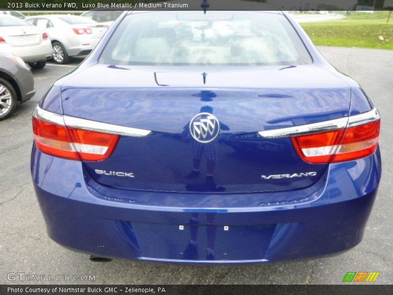 Luxo Blue Metallic / Medium Titanium 2013 Buick Verano FWD
