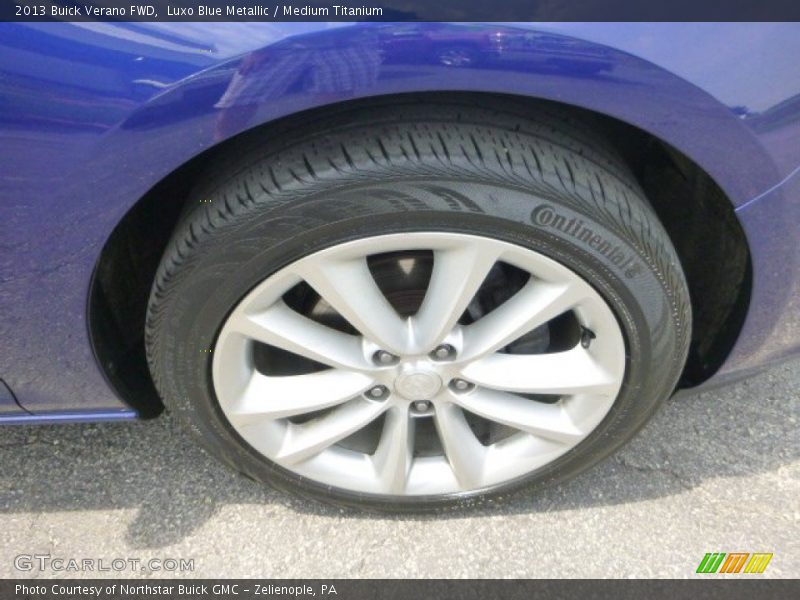 Luxo Blue Metallic / Medium Titanium 2013 Buick Verano FWD