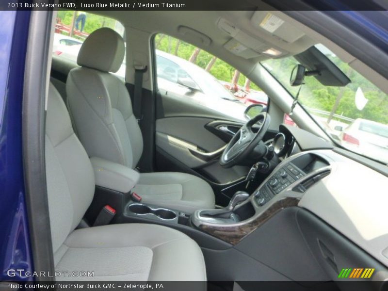 Luxo Blue Metallic / Medium Titanium 2013 Buick Verano FWD