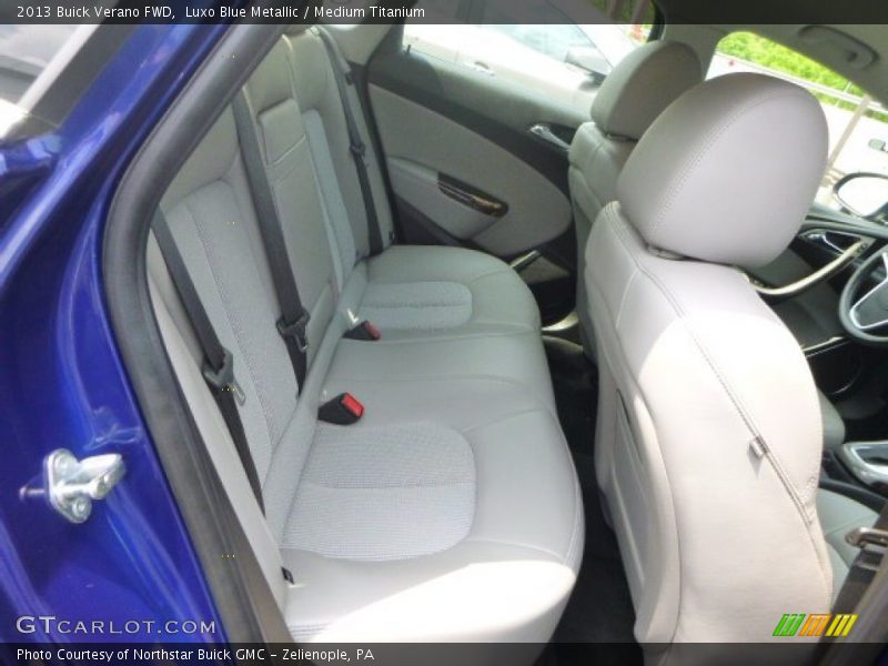 Luxo Blue Metallic / Medium Titanium 2013 Buick Verano FWD