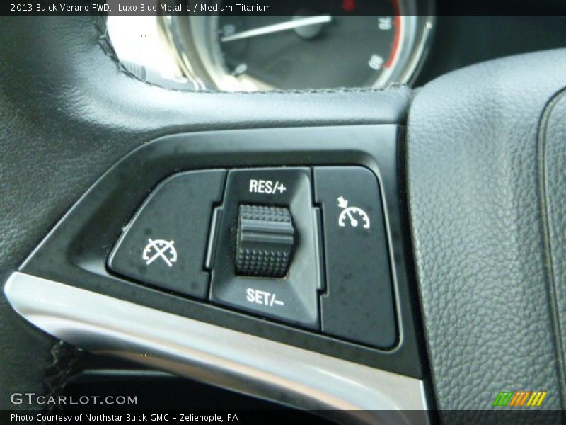 Luxo Blue Metallic / Medium Titanium 2013 Buick Verano FWD