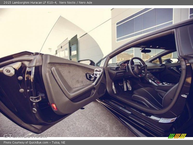  2015 Huracan LP 610-4 Nero Ade Interior