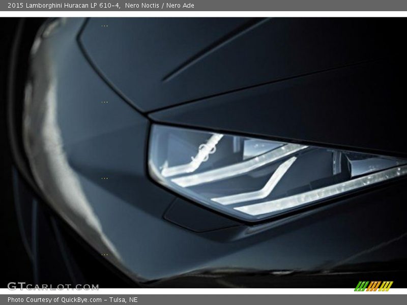 Nero Noctis / Nero Ade 2015 Lamborghini Huracan LP 610-4