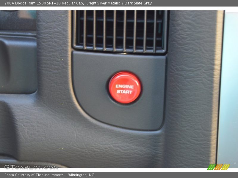 Bright Silver Metallic / Dark Slate Gray 2004 Dodge Ram 1500 SRT-10 Regular Cab