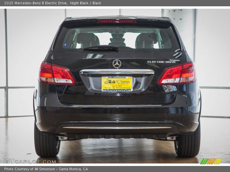 Night Black / Black 2015 Mercedes-Benz B Electric Drive