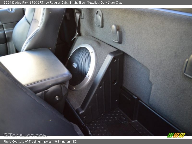 Bright Silver Metallic / Dark Slate Gray 2004 Dodge Ram 1500 SRT-10 Regular Cab