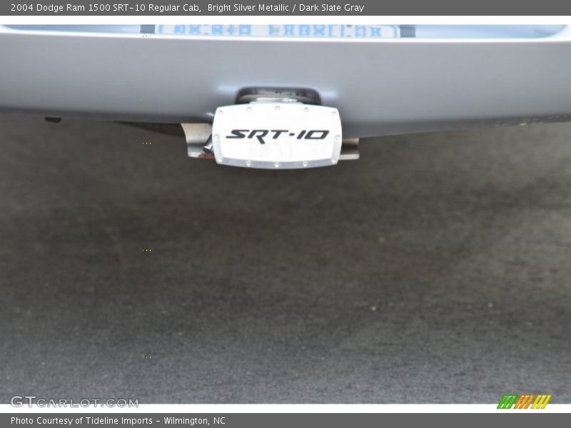 Bright Silver Metallic / Dark Slate Gray 2004 Dodge Ram 1500 SRT-10 Regular Cab