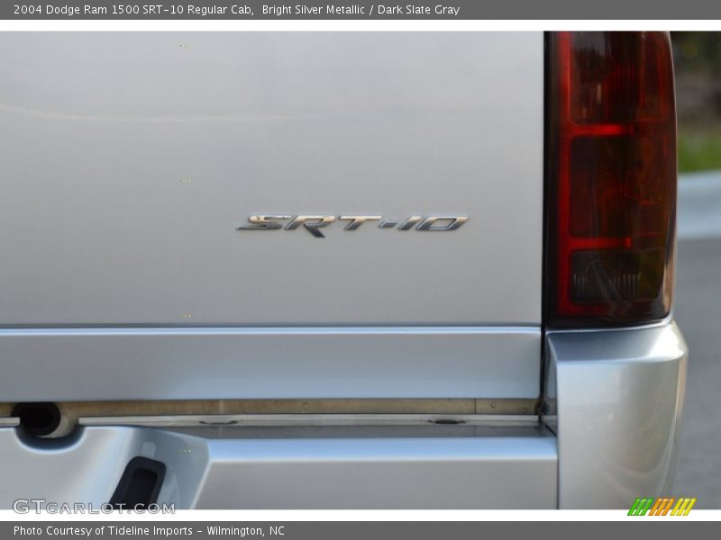 Bright Silver Metallic / Dark Slate Gray 2004 Dodge Ram 1500 SRT-10 Regular Cab