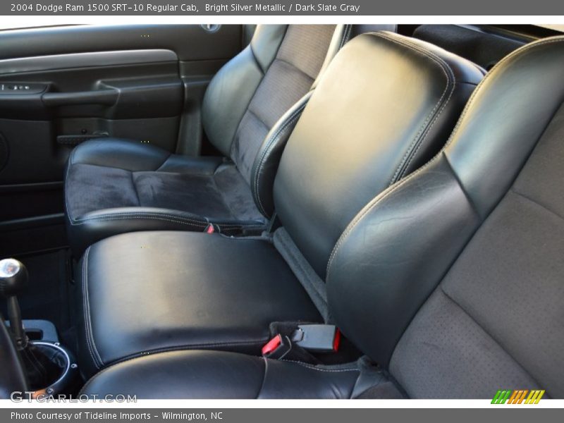 Bright Silver Metallic / Dark Slate Gray 2004 Dodge Ram 1500 SRT-10 Regular Cab