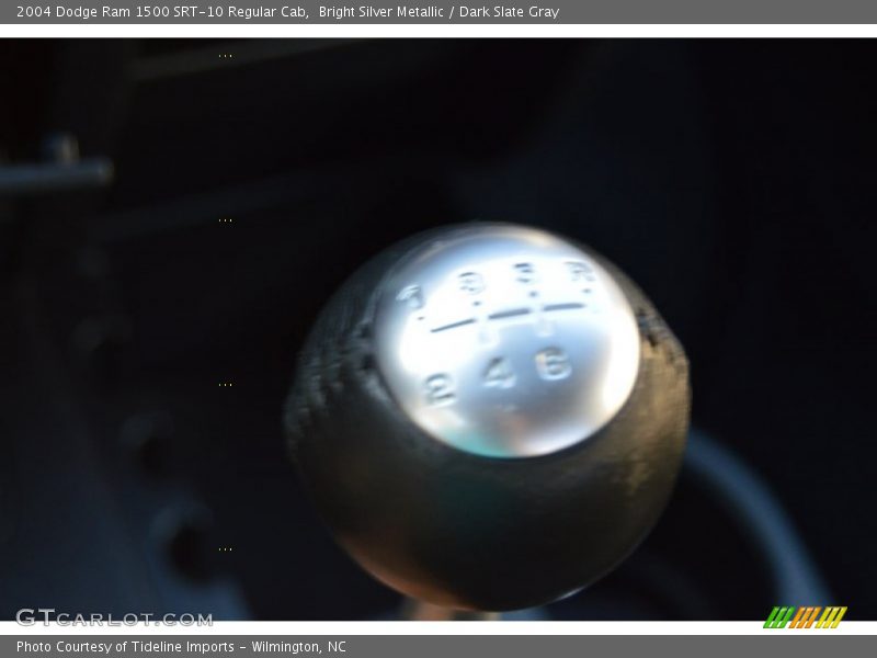 Bright Silver Metallic / Dark Slate Gray 2004 Dodge Ram 1500 SRT-10 Regular Cab