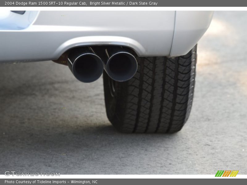 Bright Silver Metallic / Dark Slate Gray 2004 Dodge Ram 1500 SRT-10 Regular Cab