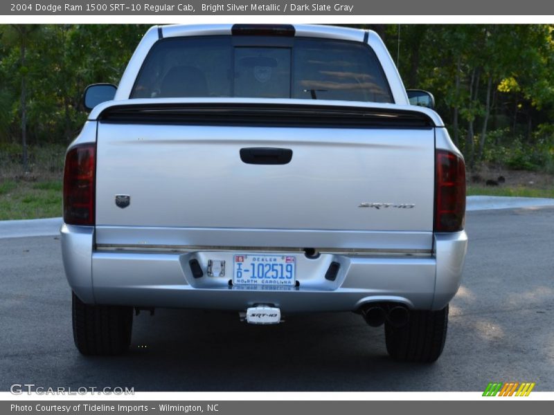 Bright Silver Metallic / Dark Slate Gray 2004 Dodge Ram 1500 SRT-10 Regular Cab