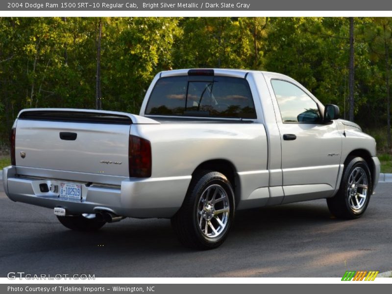 Bright Silver Metallic / Dark Slate Gray 2004 Dodge Ram 1500 SRT-10 Regular Cab