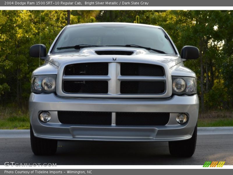 Bright Silver Metallic / Dark Slate Gray 2004 Dodge Ram 1500 SRT-10 Regular Cab