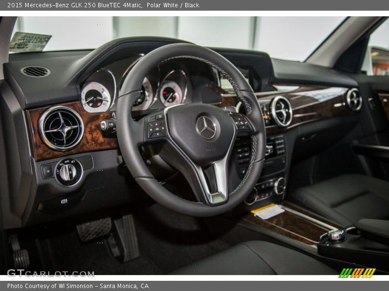 Polar White / Black 2015 Mercedes-Benz GLK 250 BlueTEC 4Matic