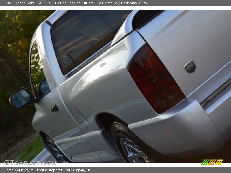 Bright Silver Metallic / Dark Slate Gray 2004 Dodge Ram 1500 SRT-10 Regular Cab