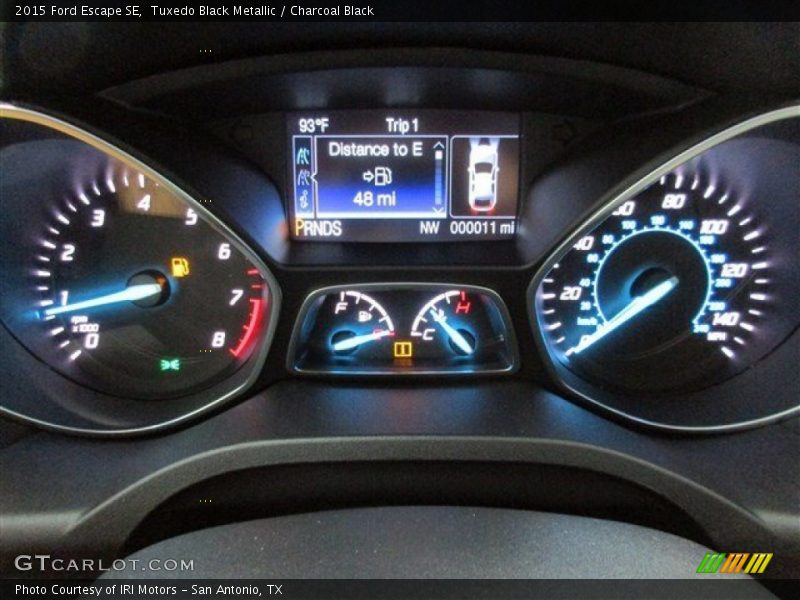 Tuxedo Black Metallic / Charcoal Black 2015 Ford Escape SE