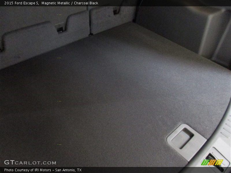 Magnetic Metallic / Charcoal Black 2015 Ford Escape S