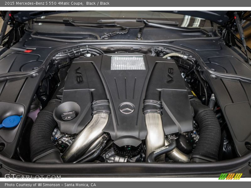 Black / Black 2015 Mercedes-Benz S 550 4Matic Coupe