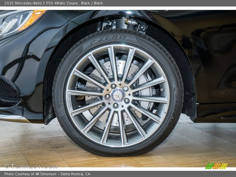 Black / Black 2015 Mercedes-Benz S 550 4Matic Coupe