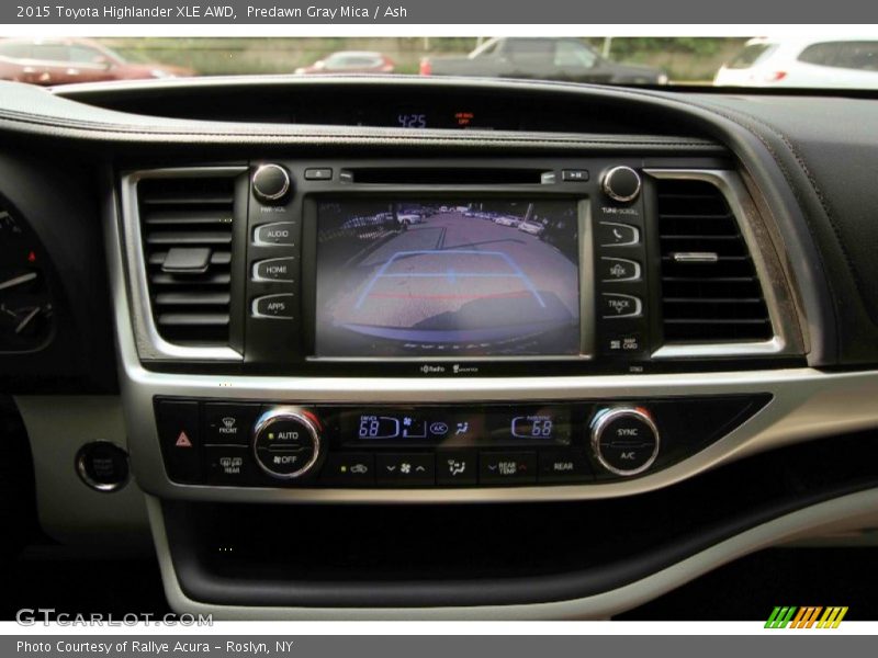 Predawn Gray Mica / Ash 2015 Toyota Highlander XLE AWD