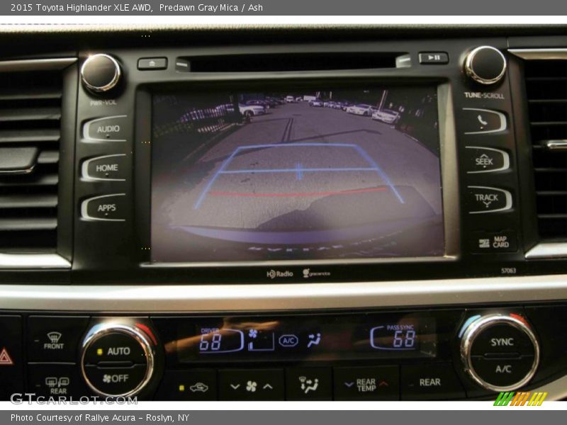 Predawn Gray Mica / Ash 2015 Toyota Highlander XLE AWD