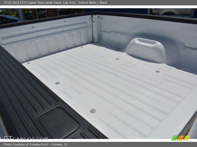 Oxford White / Black 2015 Ford F350 Super Duty Lariat Super Cab 4x4