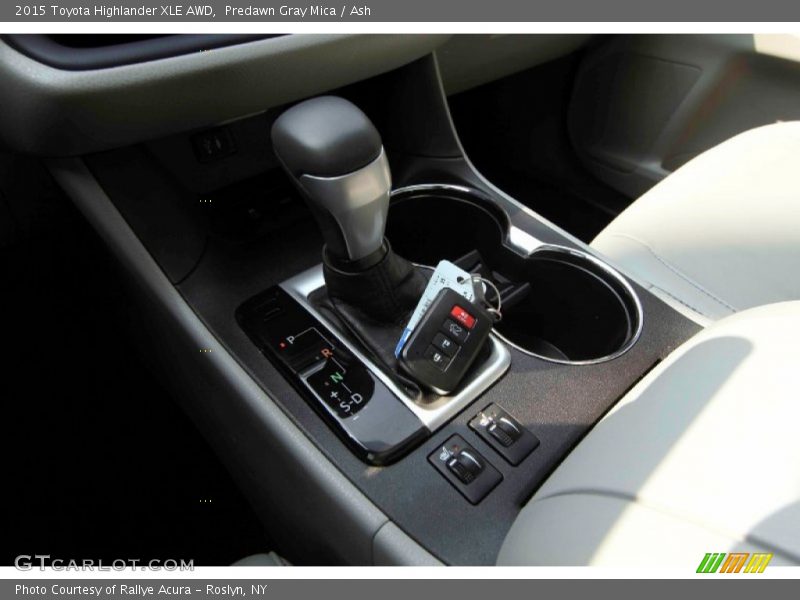 Predawn Gray Mica / Ash 2015 Toyota Highlander XLE AWD