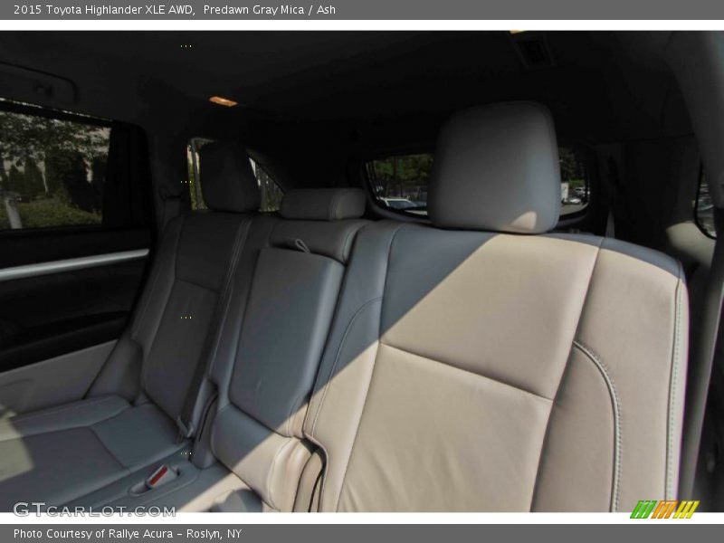 Predawn Gray Mica / Ash 2015 Toyota Highlander XLE AWD