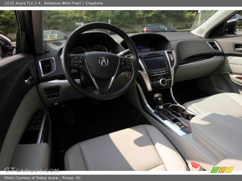 Bellanova White Pearl / Graystone 2015 Acura TLX 2.4