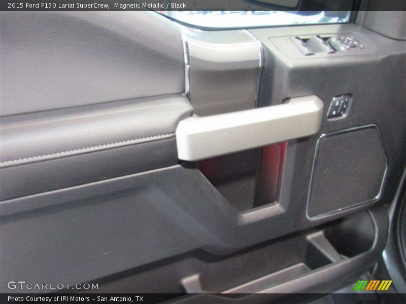 Magnetic Metallic / Black 2015 Ford F150 Lariat SuperCrew